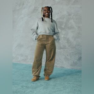 Gap Tan barrel Pants